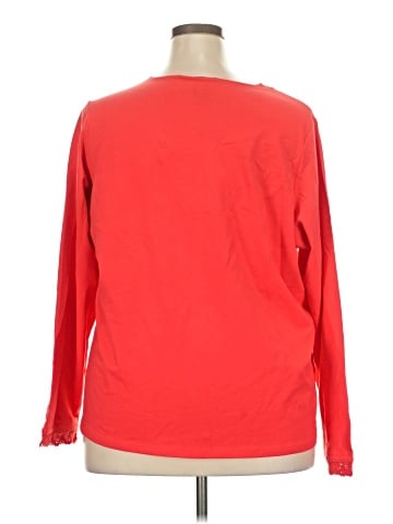 Denim & Co Long Sleeve Top (view 2)