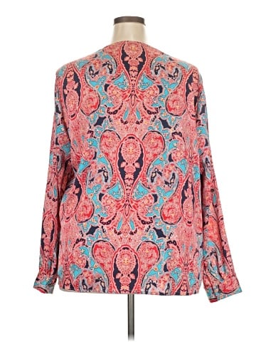 Jones New York Collection Long Sleeve Blouse (view 2)