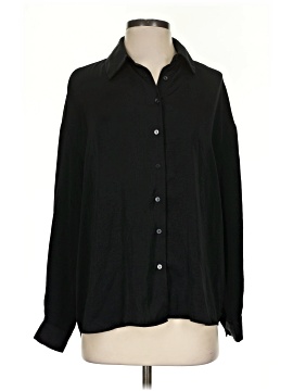 Stradivarius Long Sleeve Button Down Shirt
