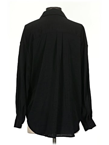 Stradivarius Long Sleeve Button-Down Shirt (view 2)