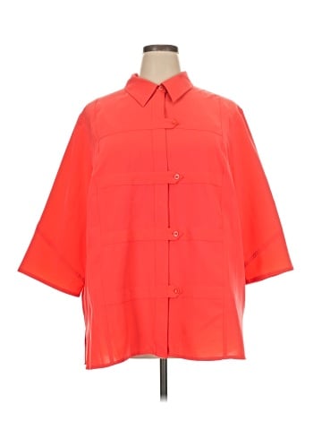 Maggie Barnes 3/4 Sleeve Blouse (view 1)
