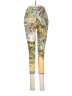 Unbranded Print Yellow Leggings Size M - photo 2