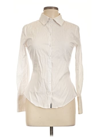 Zara Long Sleeve Button-Down Shirt (view 1)