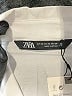 Zara White 3/4 Sleeve Button-Down Shirt Size XS - photo 7