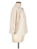 Milano 100% Polyester Ivory 3/4 Sleeve Blouse Size L - photo 4
