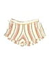 Rip Curl 100% Viscose Stripes Ivory Shorts Size L - photo 1