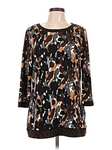 Dana Buchman 3/4 Sleeve Blouse (view 1)