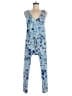 Lilly Pulitzer Paisley Blue Jumpsuit Size M - photo 1