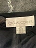 Casual Corner 100% Polyester Solid Black Formal Skirt Size 12 - photo 4