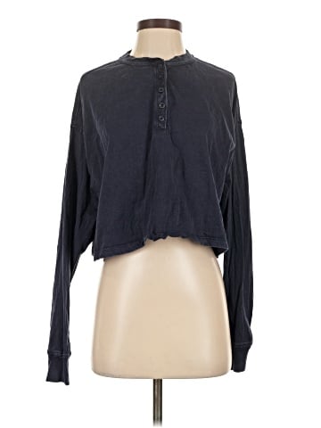 Garage Long Sleeve Henley (view 1)