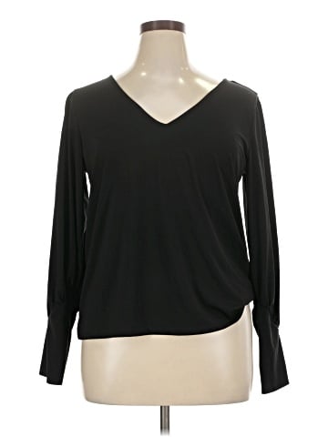 ELOQUII Long Sleeve Top (view 1)