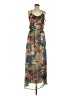 Eclair 100% Polyester Print Brown Casual Dress Size M - photo 1