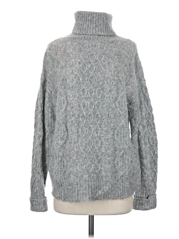 Olivaceous Turtleneck Sweater (view 1)