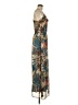Eclair 100% Polyester Print Brown Casual Dress Size M - photo 4