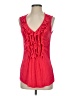 Grace Elements Red Sleeveless Blouse Size S - photo 1
