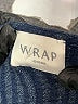 Wrap Blue Long Sleeve Blouse Size 6 - photo 7