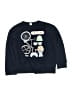 Old Navy Graphic Blue Sweatshirt Size 6 - 7 - photo 1