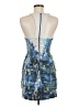 Nicole Miller Print Blue Cocktail Dress Size 6 - photo 2