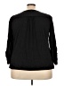 Faded Glory Black 3/4 Sleeve Top Size 3X - photo 2