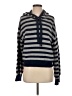 Edikted 100% Cotton Stripes Blue Gray Pullover Sweater Size S - photo 1