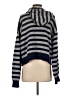 Edikted 100% Cotton Stripes Blue Gray Pullover Sweater Size S - photo 2