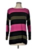 misook Color Block Pink Pullover Sweater Size L - photo 1