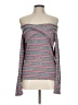 Color Thread Gray Silver Cardigan Size L - photo 1