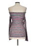 Color Thread Gray Silver Cardigan Size L - photo 2