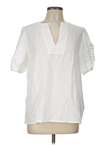 Crown & Ivy Short Sleeve Blouse (view 1)