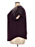 Perseption Concept Burgundy Short Sleeve Top Size 3X - photo 5
