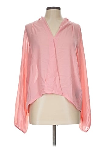 Donna Karan New York Long Sleeve Blouse (view 1)