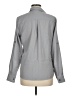 Lands' End 100% Polyester Gray Long Sleeve Blouse Size 8 - photo 2