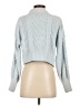 Hippie Rose Blue Turtleneck Sweater Size XS - photo 2