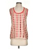 Deletta 100% Polyester Orange Sleeveless Blouse Size XS - photo 1