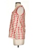 Deletta 100% Polyester Orange Sleeveless Blouse Size XS - photo 5