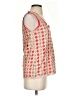 Deletta 100% Polyester Orange Sleeveless Blouse Size XS - photo 4