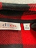 D&Co. 100% Polyester Plaid Red Fleece Size XS - photo 6