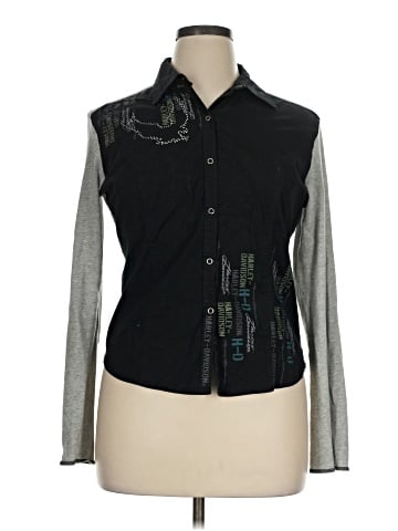 Harley Davidson Long Sleeve Polo (view 1)