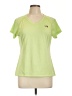 The North Face 100% Polyester Green Active T-Shirt Size L - photo 1