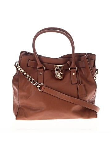 MICHAEL Michael Kors Leather Satchel (view 1)