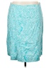 Talbots Paisley Teal Formal Skirt Size 16 - photo 1