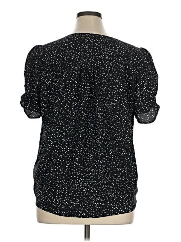 Jones New York Short Sleeve Blouse (view 2)