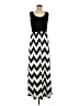 Sherosa Chevron-herringbone Black Casual Dress Size M - photo 1