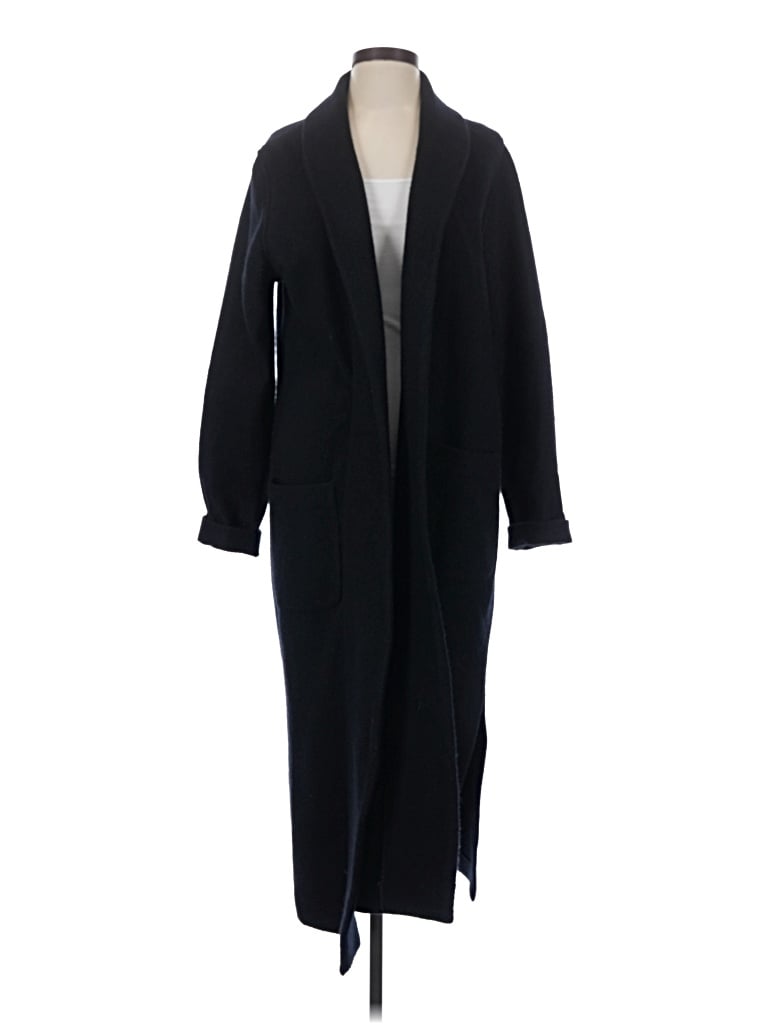 Pre-owned The Group By Babaton Wool Coat In Black