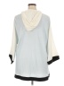 St. John Blue Poncho Size XL - photo 2