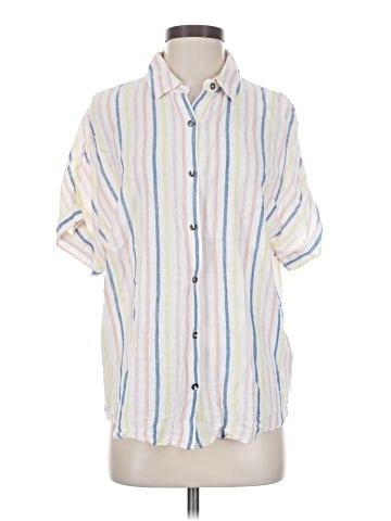 Splendid Short Sleeve Button-Down Shirt (view 1)