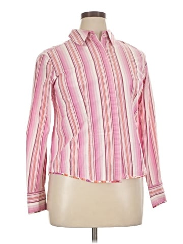 Caribbean Joe Long Sleeve Blouse (view 1)