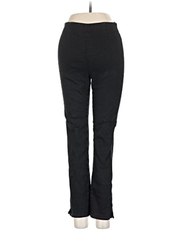 Madewell Denim Slim Crop Pants in Black Rinse (view 2)