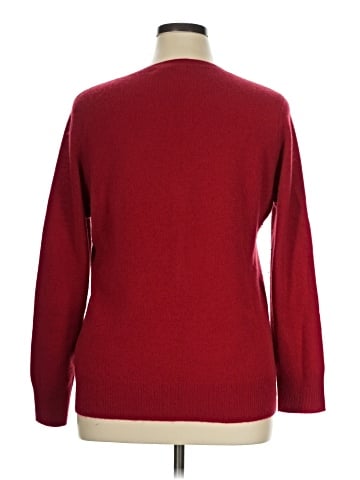Neiman Marcus Cashmere Pullover Sweater (view 2)