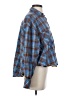 BDG Plaid Blue Long Sleeve Button-Down Shirt Size XS - photo 4